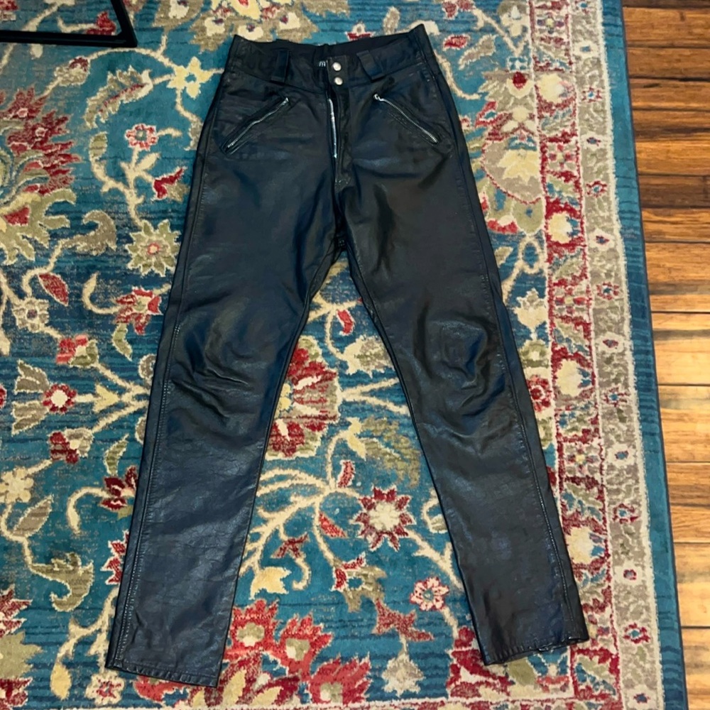 Men’s Leather Motorcycle Pants